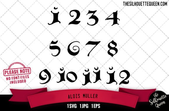 Alois Muller Numerals for Crafts and Graphics