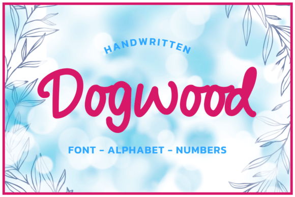 Dogwood Rose Font Aplhabet: A Crafts and Graphics Review