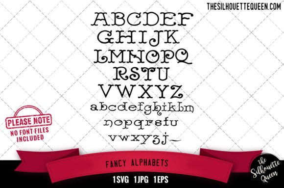 Fancy Alphabets Alphabets - ABC Letters for Graphics and Crafts