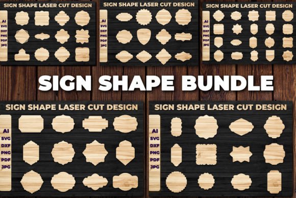 Laser Die Cut Sign Shape SVG Bundle Review