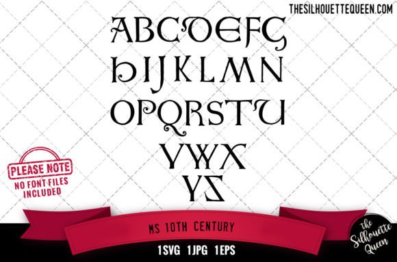 Ms. 10th Century Alphabets: A Crafts Graphics Review