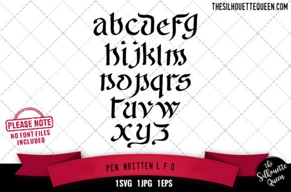 Pen Written.L.F.D Alphabets - ABC Letter: A Crafts Graphics Review