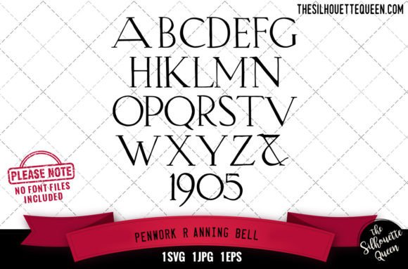 Penwork. R.Anning Bell Alphabets: A Crafts & Graphics Review