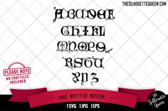 Review: 1480. British Museum Alphabets for Graphics and Crafts