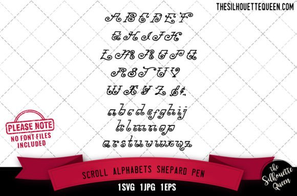 Scroll Alphabets, Shepard Pen Alphabets: A Crafts and Graphics Review for Local Brands