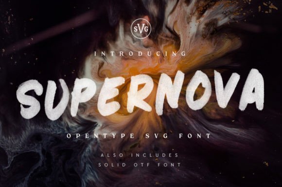 Supernova Fonts: A Bold Sans Serif for Modern Editorial Design