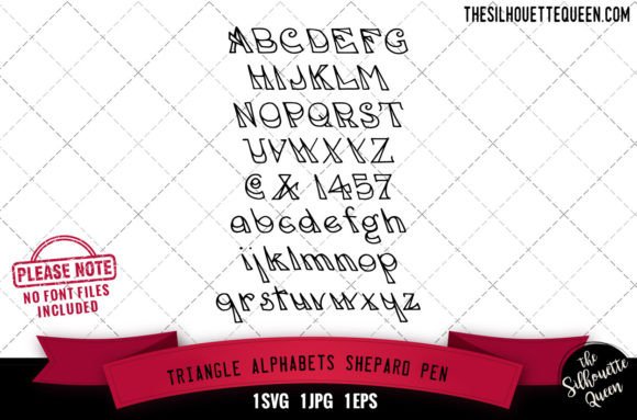 Triangle Alphabets, Shepard Pen Alphabet Review