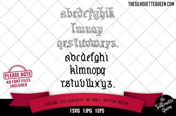 Two Small. British Museum Alphabets for Crafts and Graphics